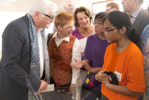 Bundesaussenminister Frank-Walter Steinmeier, SPD in Jakarta