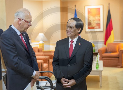 Georg Witschel, Deutscher Botschafter in Jakarta und Le Luong Minh