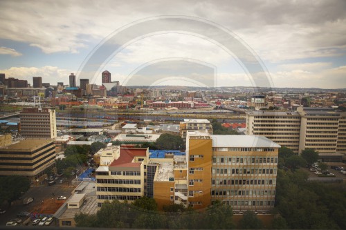 Blick auf Johannesburg Suedafrika