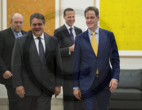 Nick Clegg und Sigmar Gabriel