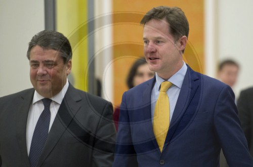 Nick Clegg und Sigmar Gabriel