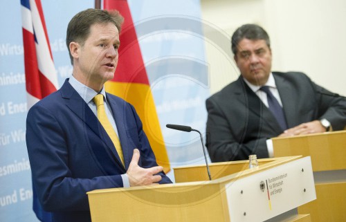 Nick Clegg und Sigmar Gabriel