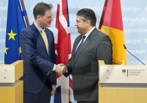 Nick Clegg und Sigmar Gabriel