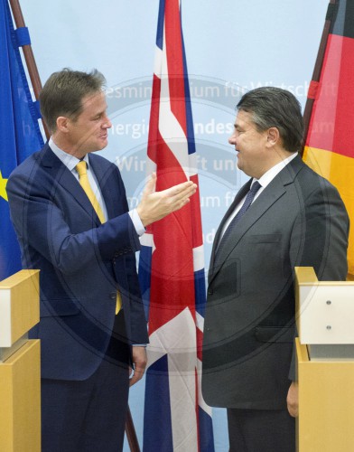 Nick Clegg und Sigmar Gabriel