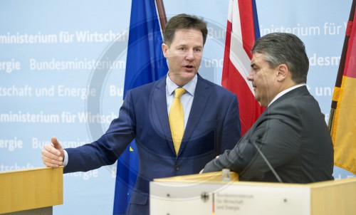 Nick Clegg und Sigmar Gabriel