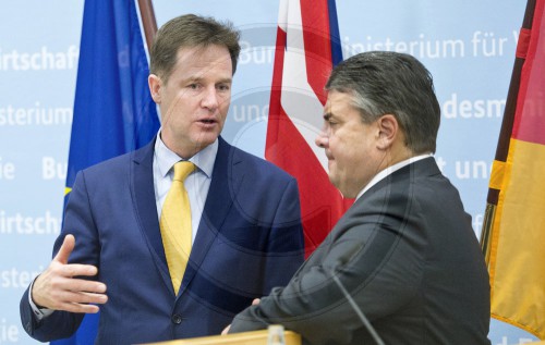 Nick Clegg und Sigmar Gabriel