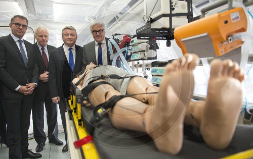 27.11.2014: Vorstellung Medevac Airbus fuer Ebola-Transporte