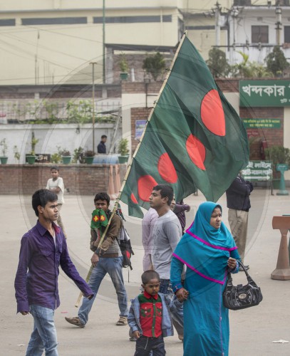 Strassenszene in Bangladesch