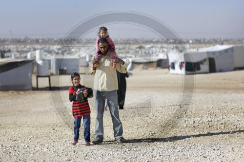 Fluechtlingslager Zaatari Base Camp