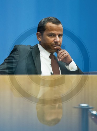Sebastian Edathy in der Bundespressekonferenz