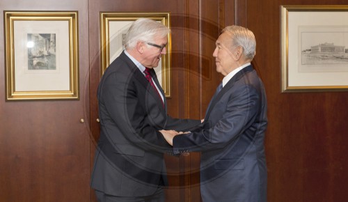BM Steinmeier trifft Nasarbajew