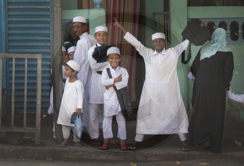 Junge Muslime in Sri Lanka