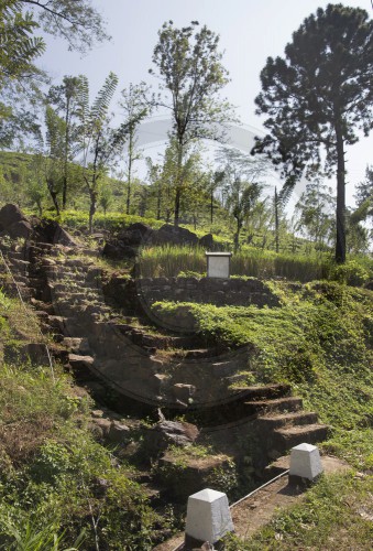 Gefahr von Bodenerosion in Sri Lanka