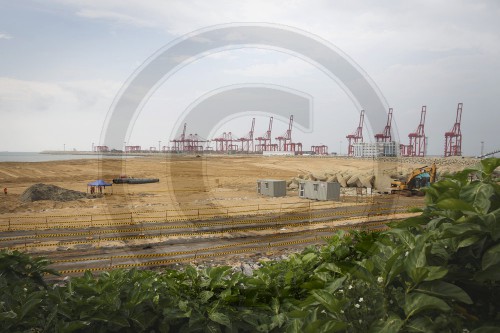 Projekt Hafenstadt in Colombo, Sri Lanka