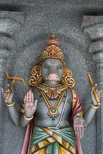 Ganesha in einem Tempel