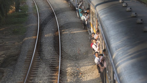 Eisenbahnlinie in Colombo