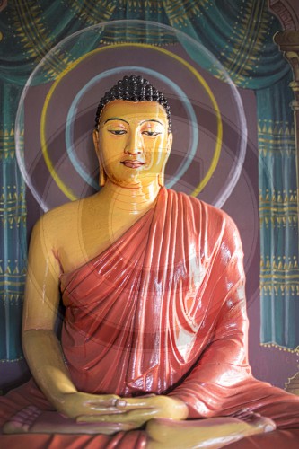 Buddhastatue in Sri Lanka