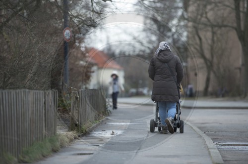 Fluechtlinge im Notauflager Marienfelde