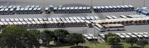 Busse in Brasilia