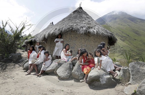 Ureinwohner Kogi in Kolumbien