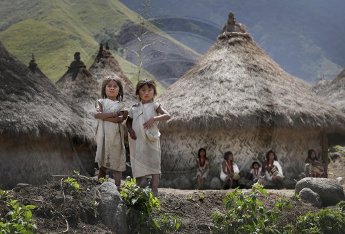 Ureinwohner Kogi in Kolumbien