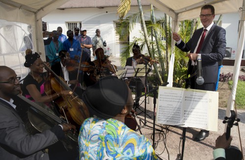 BM Mueller besucht Kongo und Kamerun