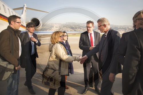 Bundesentwicklungsminister Gerd Mueller, CSU, besucht den Libanon