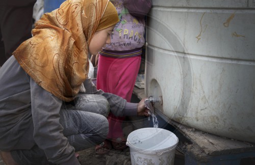 Wasserversorgung in Fluechtlingscamps