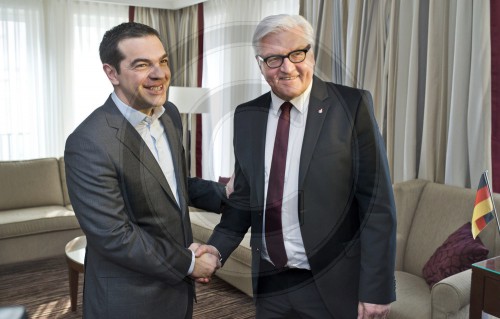 BM Steinmeier trifft Alexis Tsipras