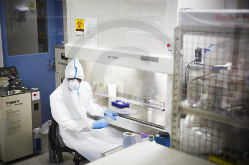 Labor zur Untersuchung von hochinfektioesen Proben zur Diagnostik von Covid-19, Ebola, Malaria, Dengue und anderen Tropenkrankheiten