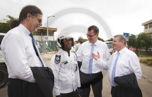 Reise von Bundesminister fuer Wirtschaftliche Zusammenarbeit Dr. Gerd Mueller und Bundesminister der Gesundheit Hermann Groehe nach Ghana und Liberia