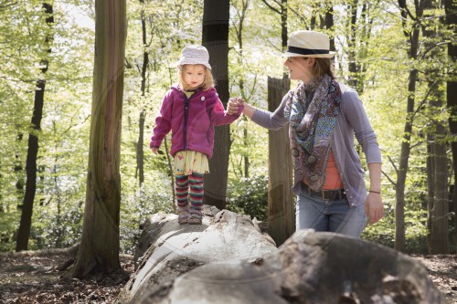 Fruehlingstag im Wildpark