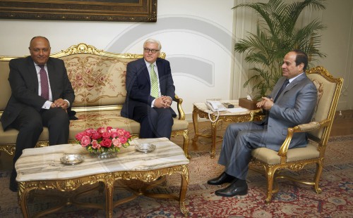 Treffen mit dem aegyptischen Praesidenten Abdelfattah Al-Sisi