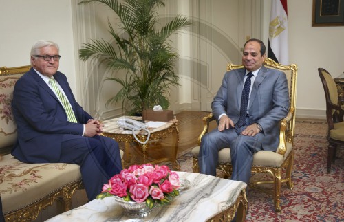 Treffen mit dem aegyptischen Praesidenten Abdelfattah Al-Sisi