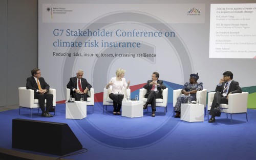 G7- Konferenz zu Klimarisiko-Versicherungen
