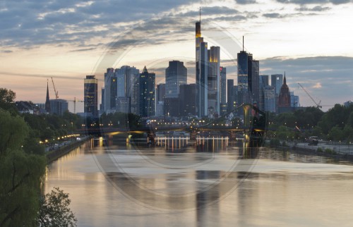 Skyline von Frankfurt