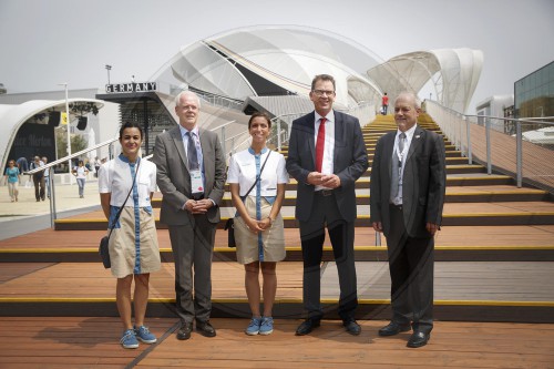 Bundesentwicklungsminister Gerd Mueller, CSU besucht die Expo in Mailand