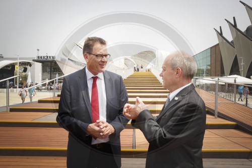 Bundesentwicklungsminister Gerd Mueller, CSU besucht die Expo in Mailand