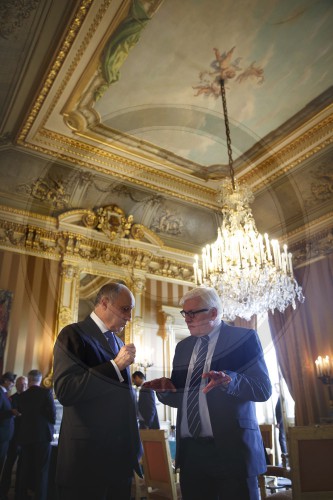 Aussenministertreffen Deutschland-Frankreich-Russland-Ukraine im  Quai d ¬•Orsay, dem Aussenministerium