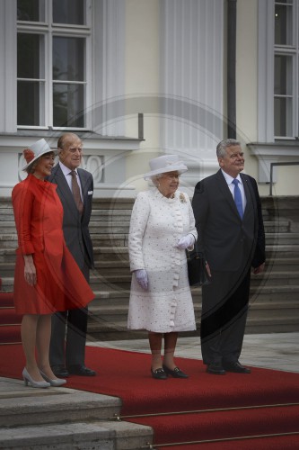 Queen Elizabeth II. und Prinz Philip zu Gast in Deutschland