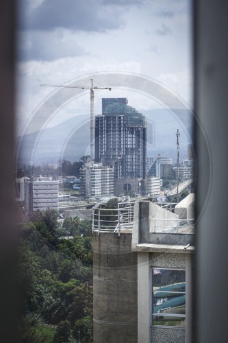 Stadtuebersicht Addis Abeba