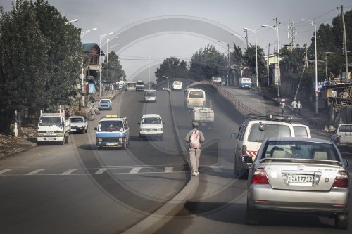 Stadtuebersicht Addis Abeba