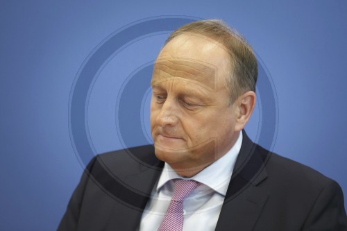 Joachim Rukwied in der Bundespressekonferenz.