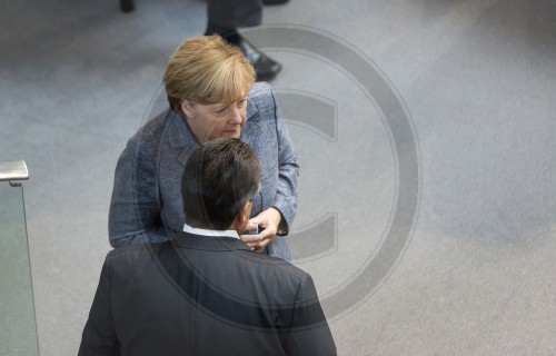 Anglea Merkel + Sigmar Gabriel