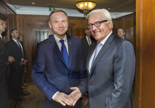 BM Steinmeier trifft Praesident von Polen