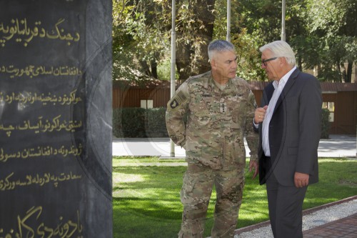 30.08.2015 BM Steinmeier in Afghanistan