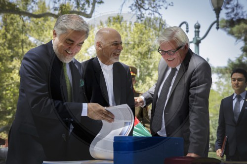 30.08.2015 BM Steinmeier in Afghanistan