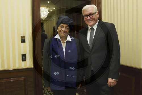 17.09.2015 BM Steinmeier mit Praesidentin Liberia