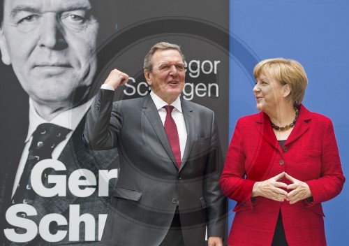 Merkel + Schroeder