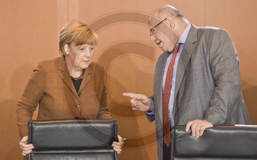 Altmaier + Merkel